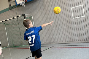 Handballtag in den 2. Klassen der Grundschule in Münzesheim